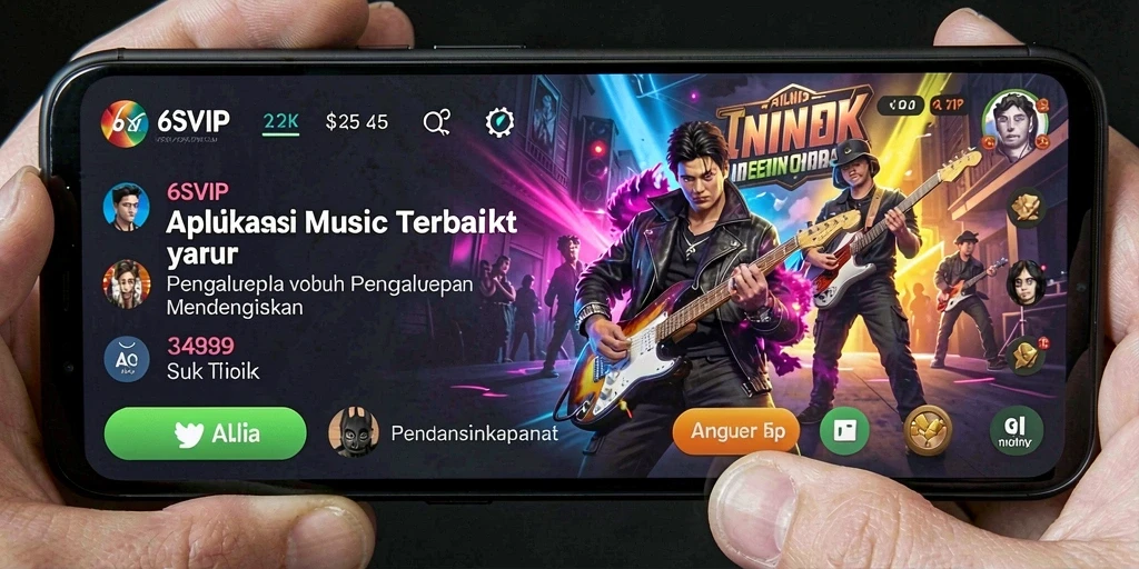 Tampilan gameplay aplikasi 6SVIP yang menarik dan intuitif.