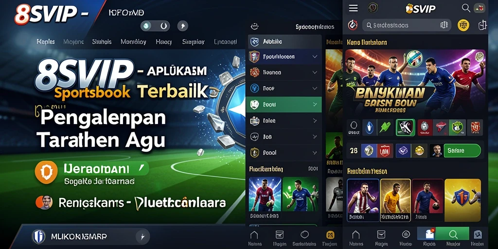 Screenshot utama 8SVIP menampilkan antarmuka taruhan yang menarik dan informatif.