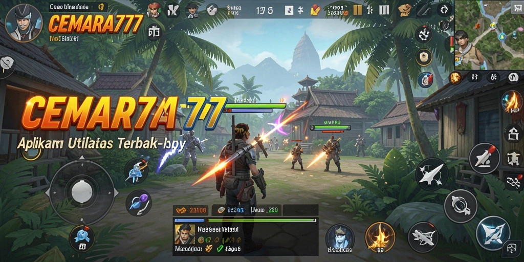 Tampilan aplikasi CEMARA777 yang modern dan fungsional.
