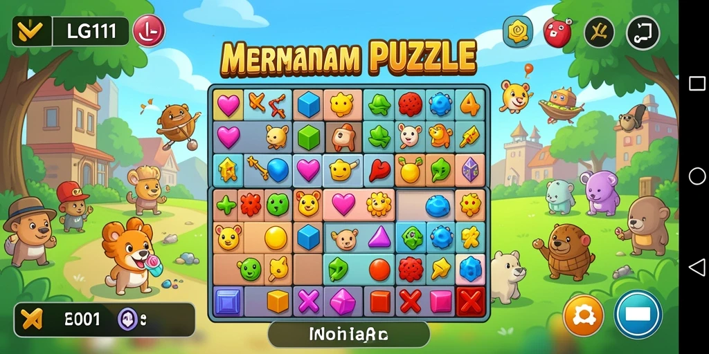 Tampilan gameplay LG111 dengan teka-teki menarik dan tantangan seru.